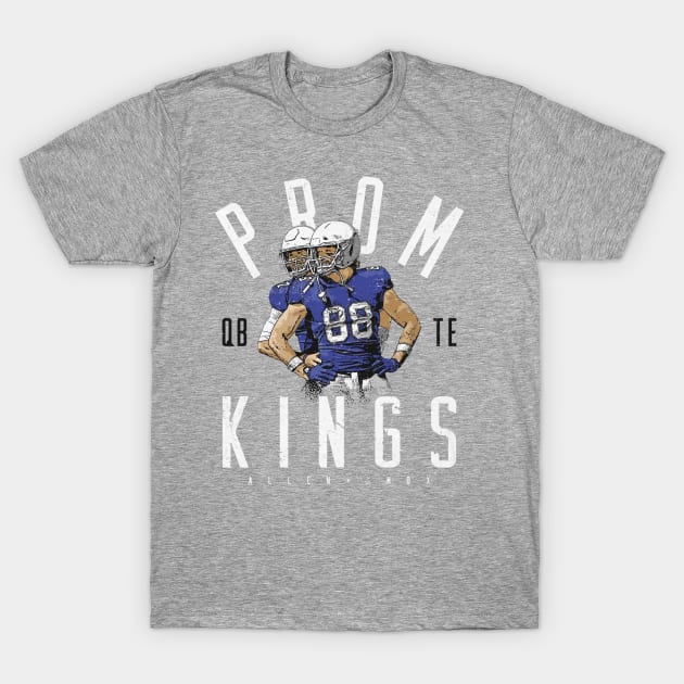 Josh Allen & Dawson Knox Buffalo Prom Kings T-Shirt by Buya_Hamkac